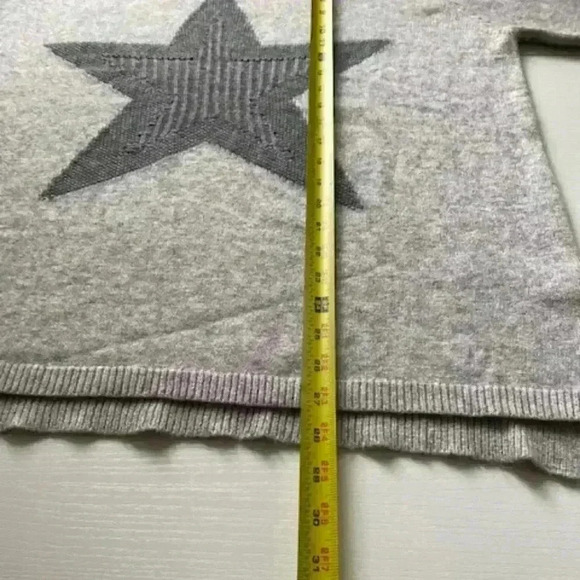 EASEL Starfish Acrylic Blend Women Sweater Light Grey Size S - Picture 10 of 11